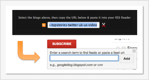 rss feed google reader subscribe