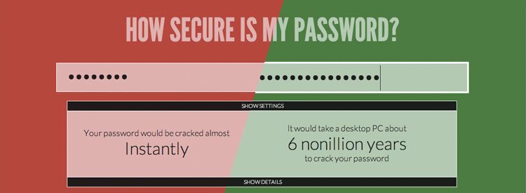What's the Password? How To Better Protect Your Website From Hackers 3 How-Secure-Is-My-Pwd