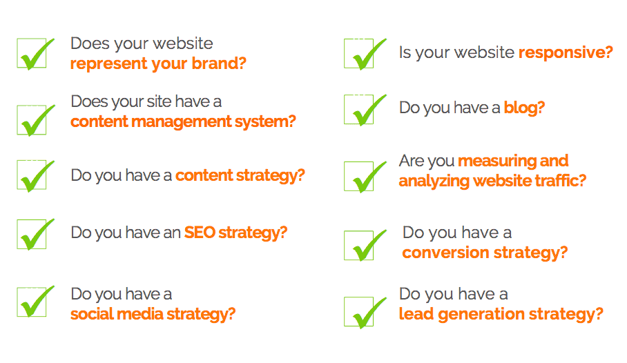 improve digital marketing results website_audit_checklist