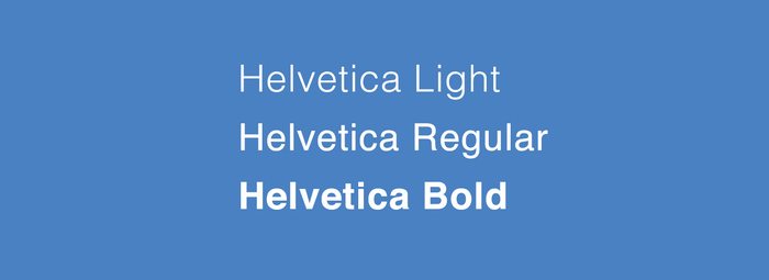 New Helvetica