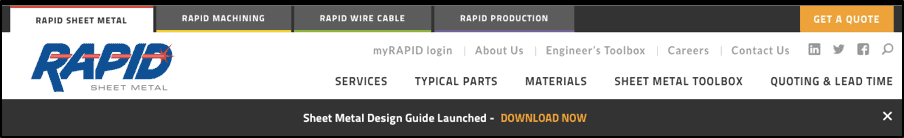 Rapid Header