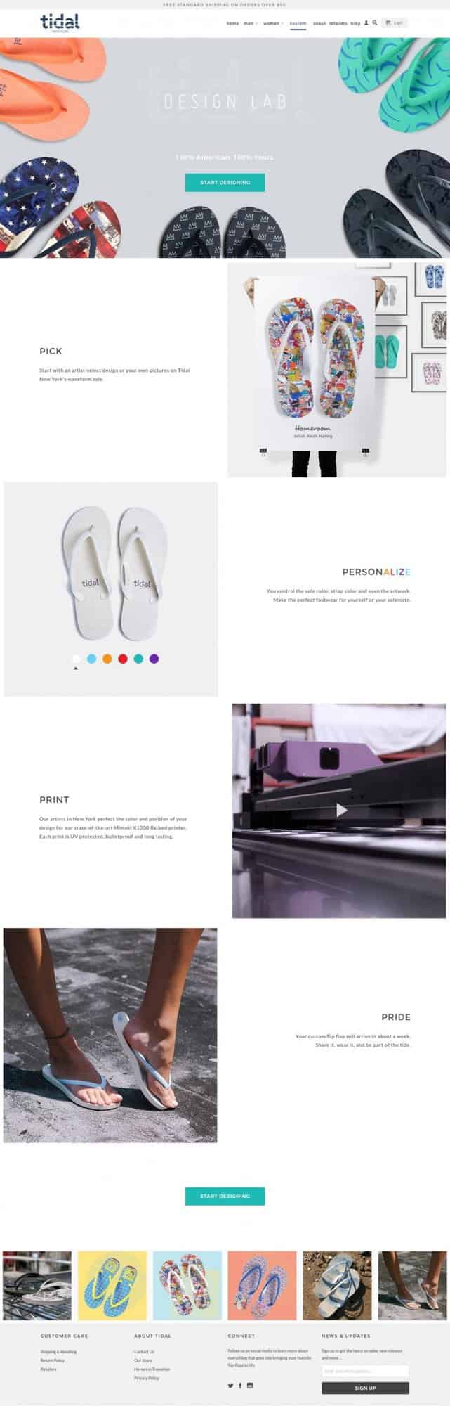 Tidal New York | eCommerce Website 2 TID WEB scaled