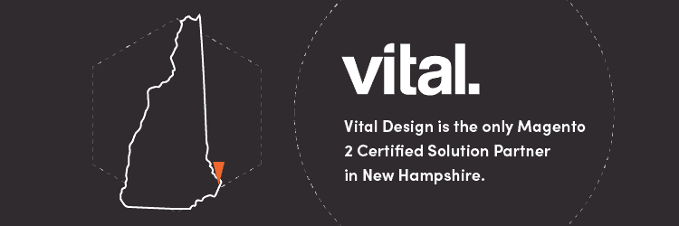 Vital Design Magento Migration NH Graphic