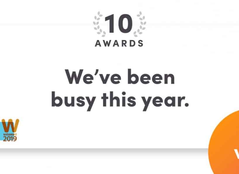 Vital Takes Home 10 WebAwards for Website Design 12 Vital Design 2019 WebAward Winner Featured Blog Graphic
