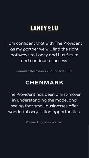 Element mobile "Why" page