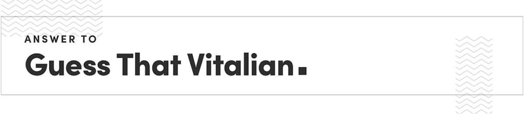 Answer to Guess Vitalian