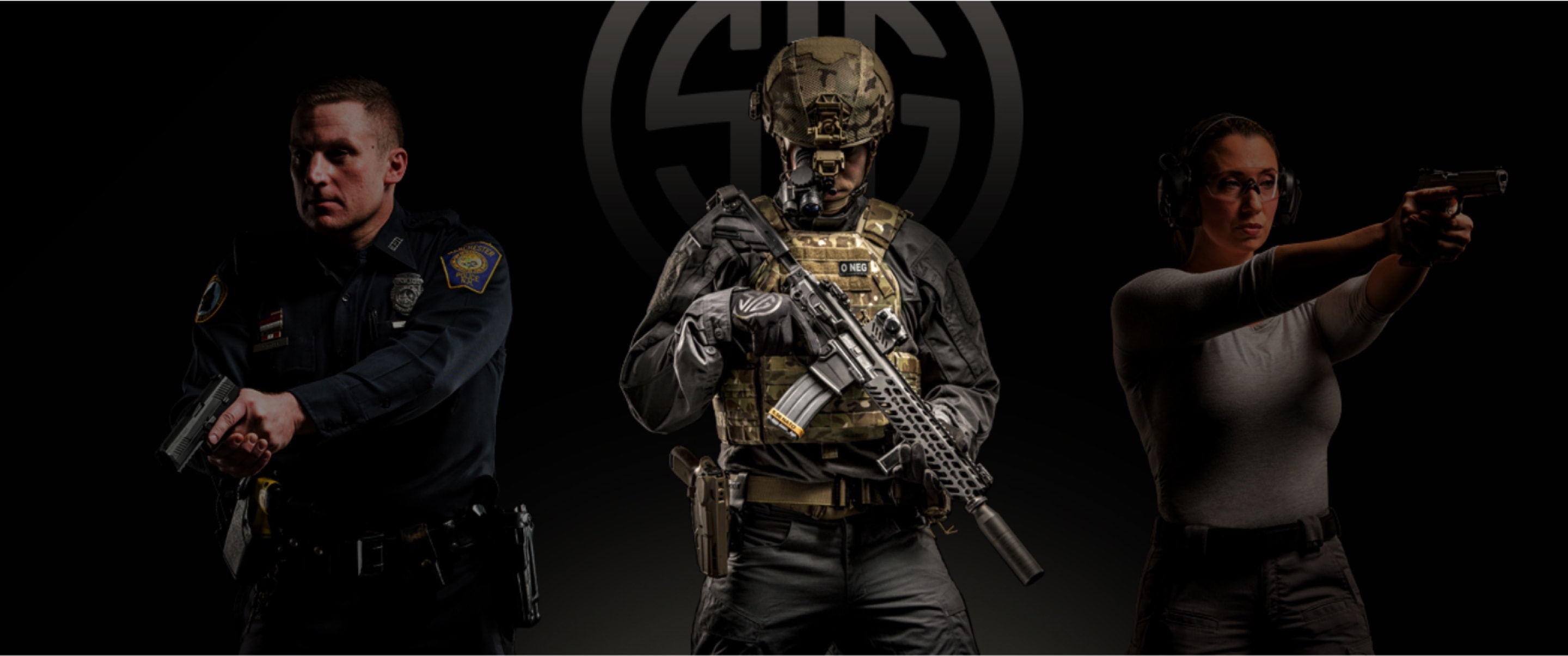 Sig Sauer | eCommerce Website 1 Sig Hero