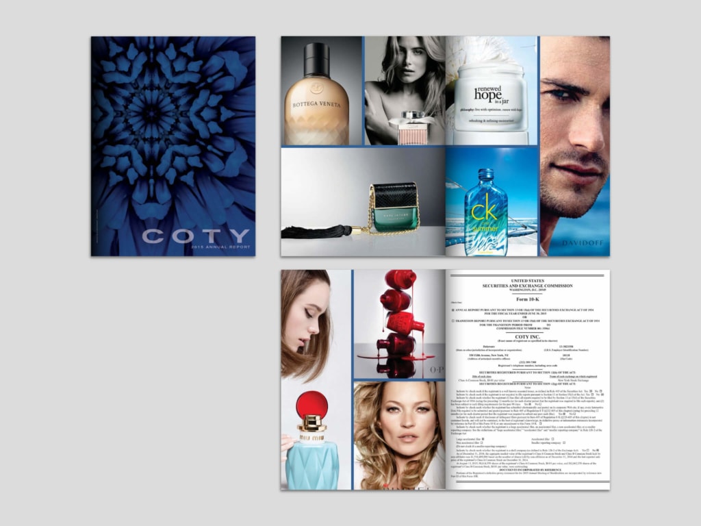 COTY old brand design advertisements 