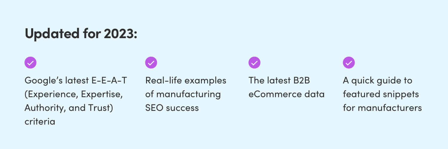 SEO for Manufacturers 11 manufacturing seo Updated 2023 information
