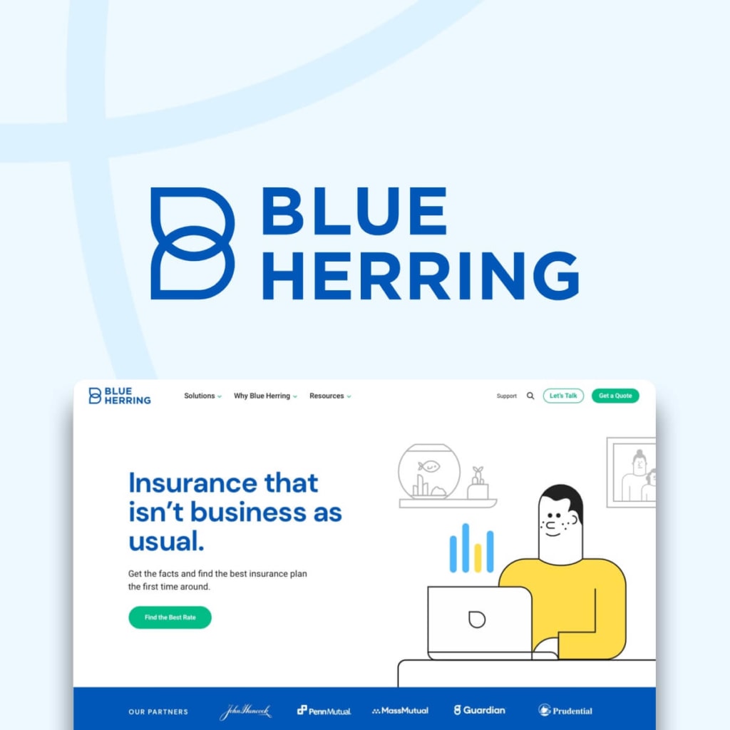 Tile Blue Herring