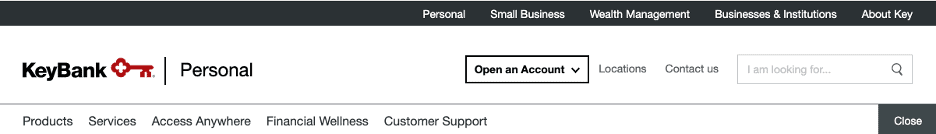 6 Steps to Creating Great Website Navigation 11 KeyBank