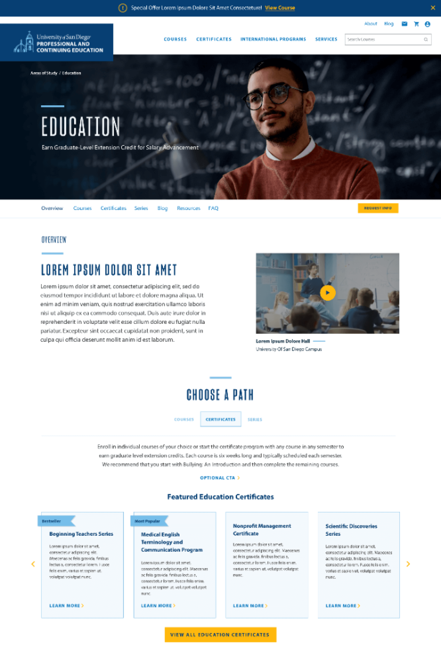 PCE Course Detail