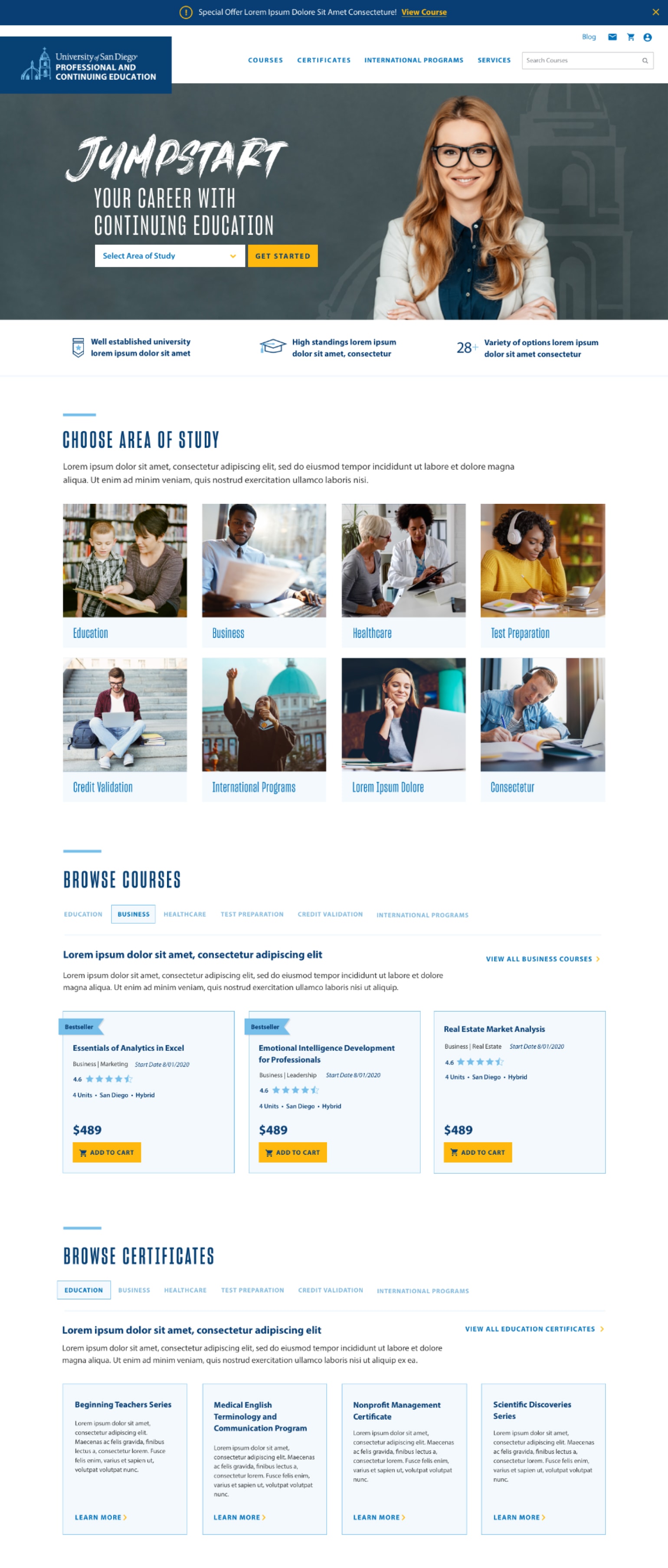 PCE Homepage