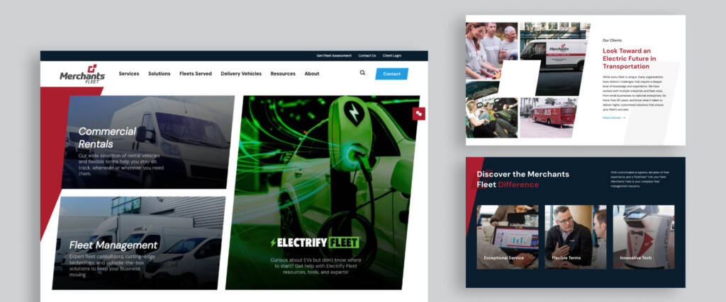 Merchants Fleet Case Study Website