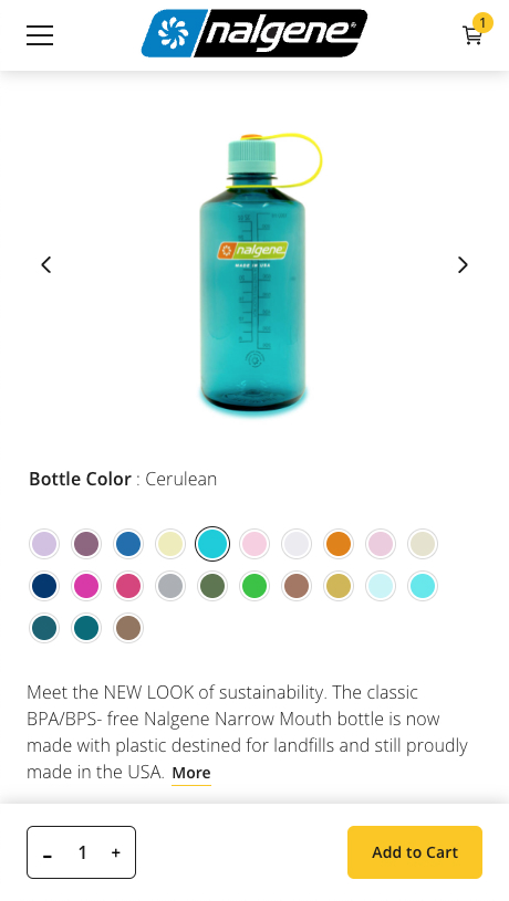 Nalgene Mobile Prod Detail