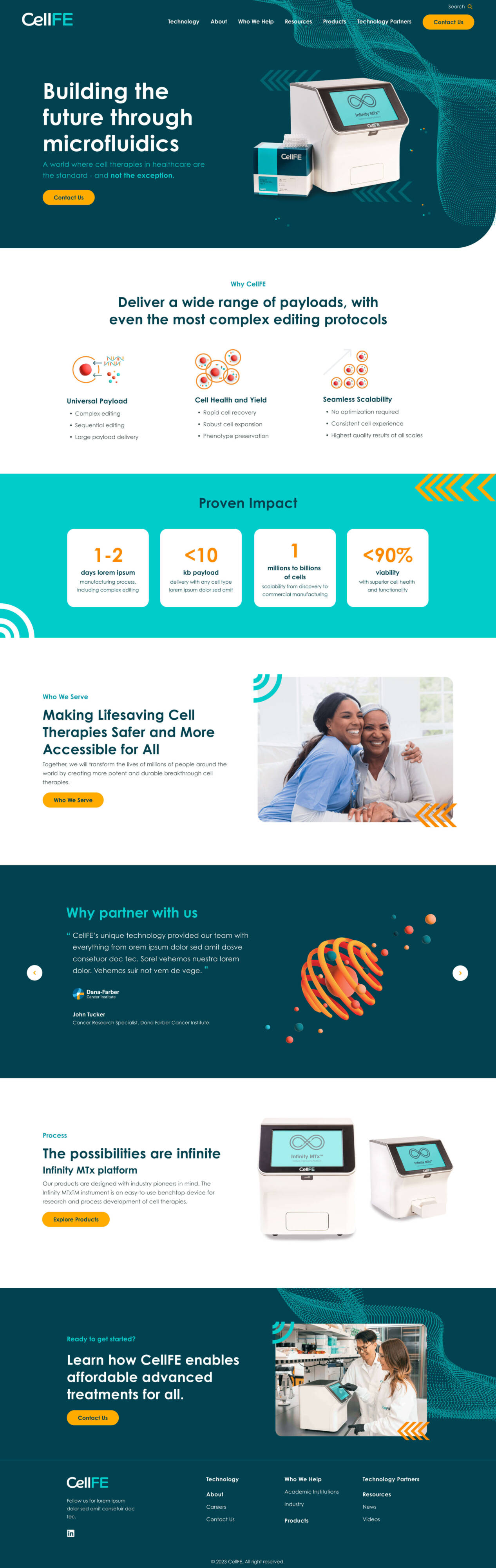 CellFE | Website 2 CellFE Screen 1 lg scaled