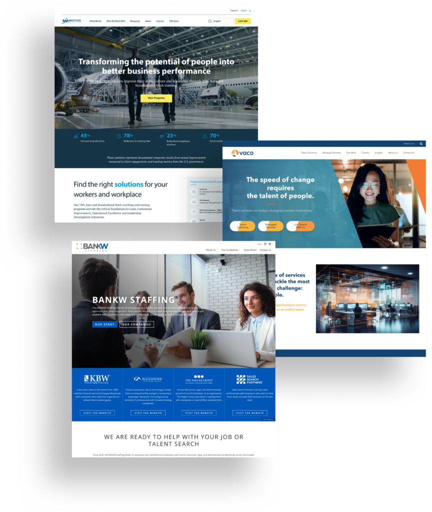 Business Professional Services Page Who we serve